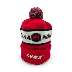 Kelkkakuume tupsupipo, Lynx logolla